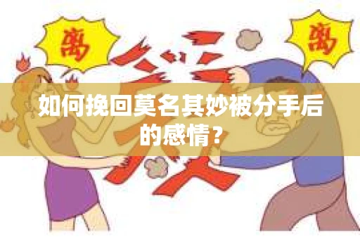 如何挽回莫名其妙被分手后的感情？