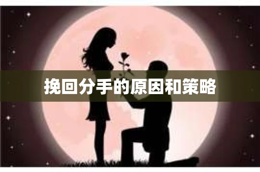 挽回分手的原因和策略