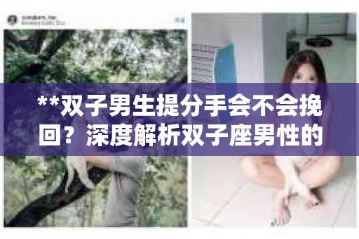 **双子男生提分手会不会挽回？深度解析双子座男性的情感决策**
