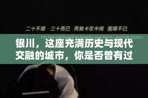 银川，这座充满历史与现代交融的城市，你是否曾有过这样的疑问：银川有私家侦探公司吗？今天，就让我带你一起揭开这个谜团。