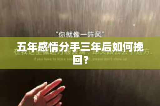 五年感情分手三年后如何挽回? 五年感情分手三年后如何挽回?