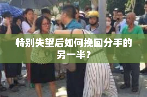 特别失望后如何挽回分手的另一半？