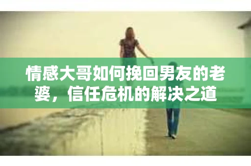 情感大哥如何挽回男友的老婆，信任危机的解决之道