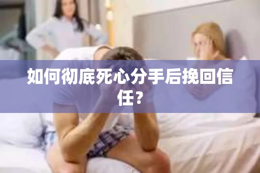 如何彻底死心分手后挽回信任？